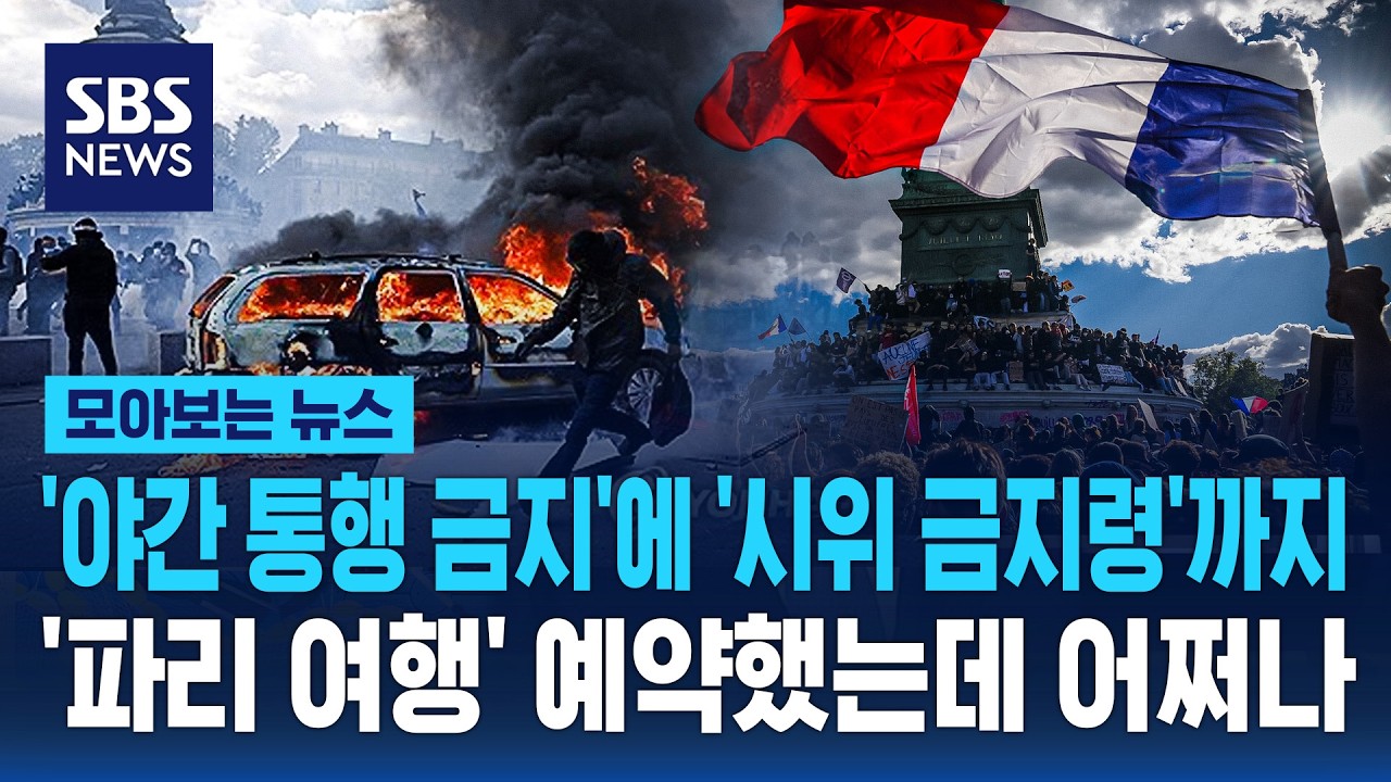 '야간 통행 금지'에 '시위 금지령' 까지 '파리 여행 예약했는데..' (11)