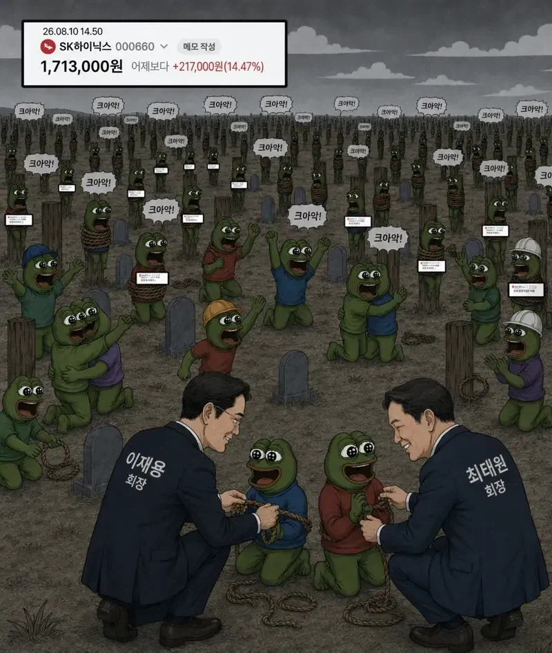 주식) 불과 몇 시간만에 상황이 180도로 바뀐 짤