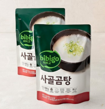 [네이버] 비비고 사골곰탕 500g 18개입