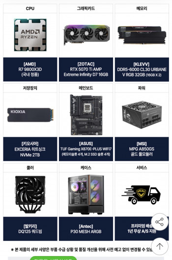 [지마켓] 983d 5070ti 32g 2tb