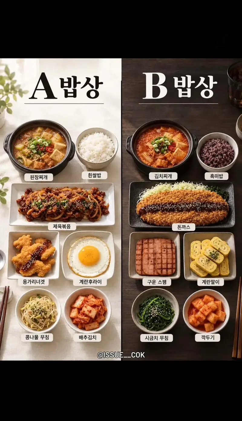 진짜 고르기 어렵다는 밥상 난제
