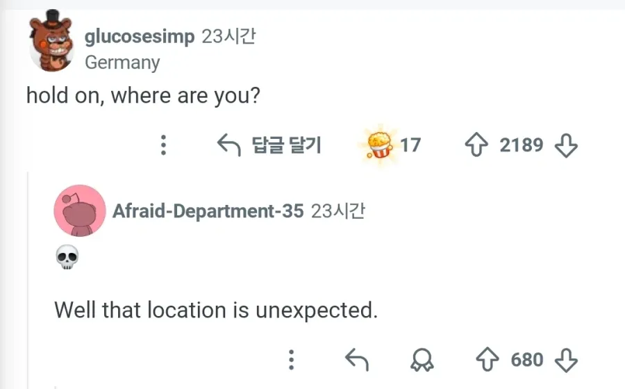 레딧에서 난리난 질문글