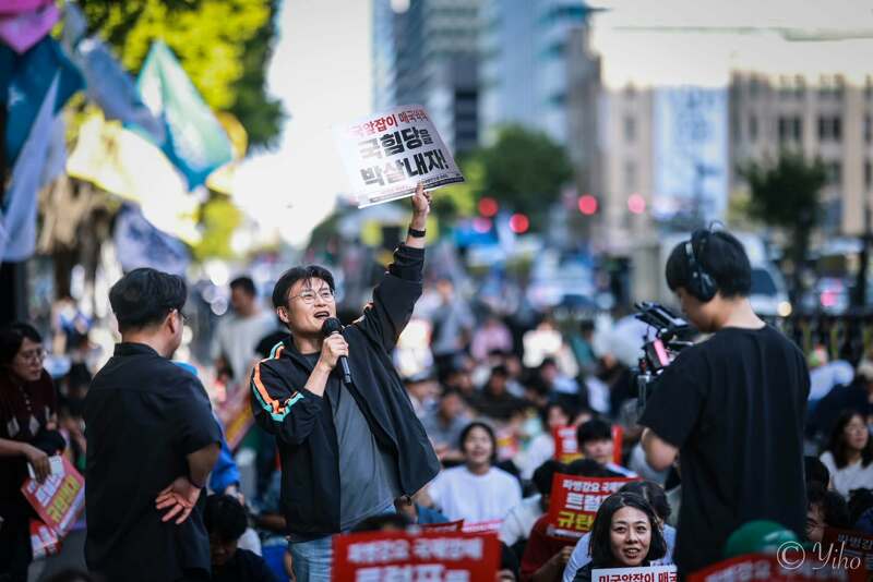 파병 반대! 국힘 박살내자! 거리의 시민들 사진 - 이호 작가님 페북 펌 (3)