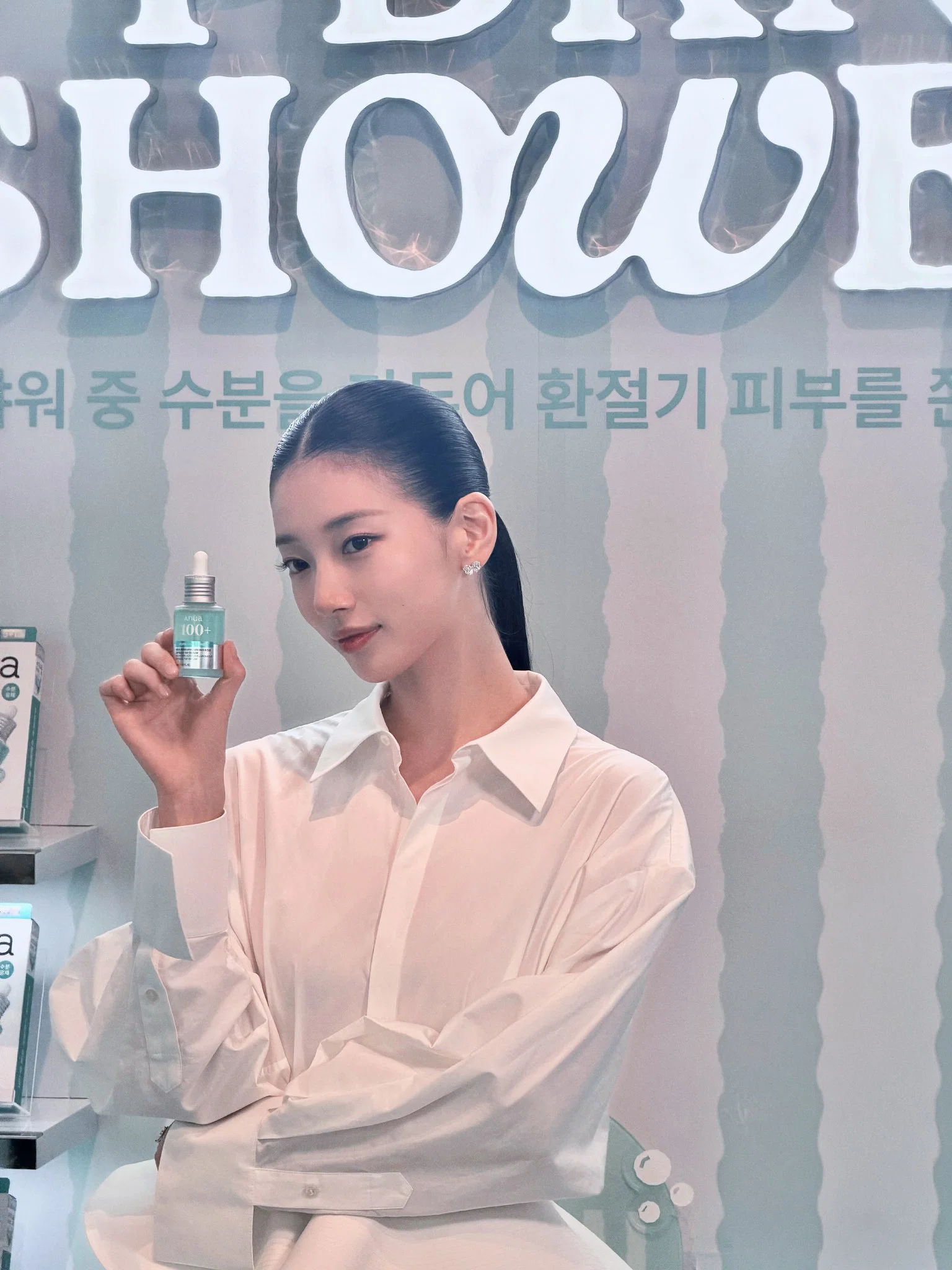 오늘자 행사에서 처음으로 청학동 머리한 수지 (8)