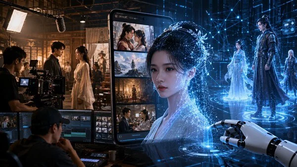 중국에서는 이제 주류가 됐다는 ai 드라마 (2)