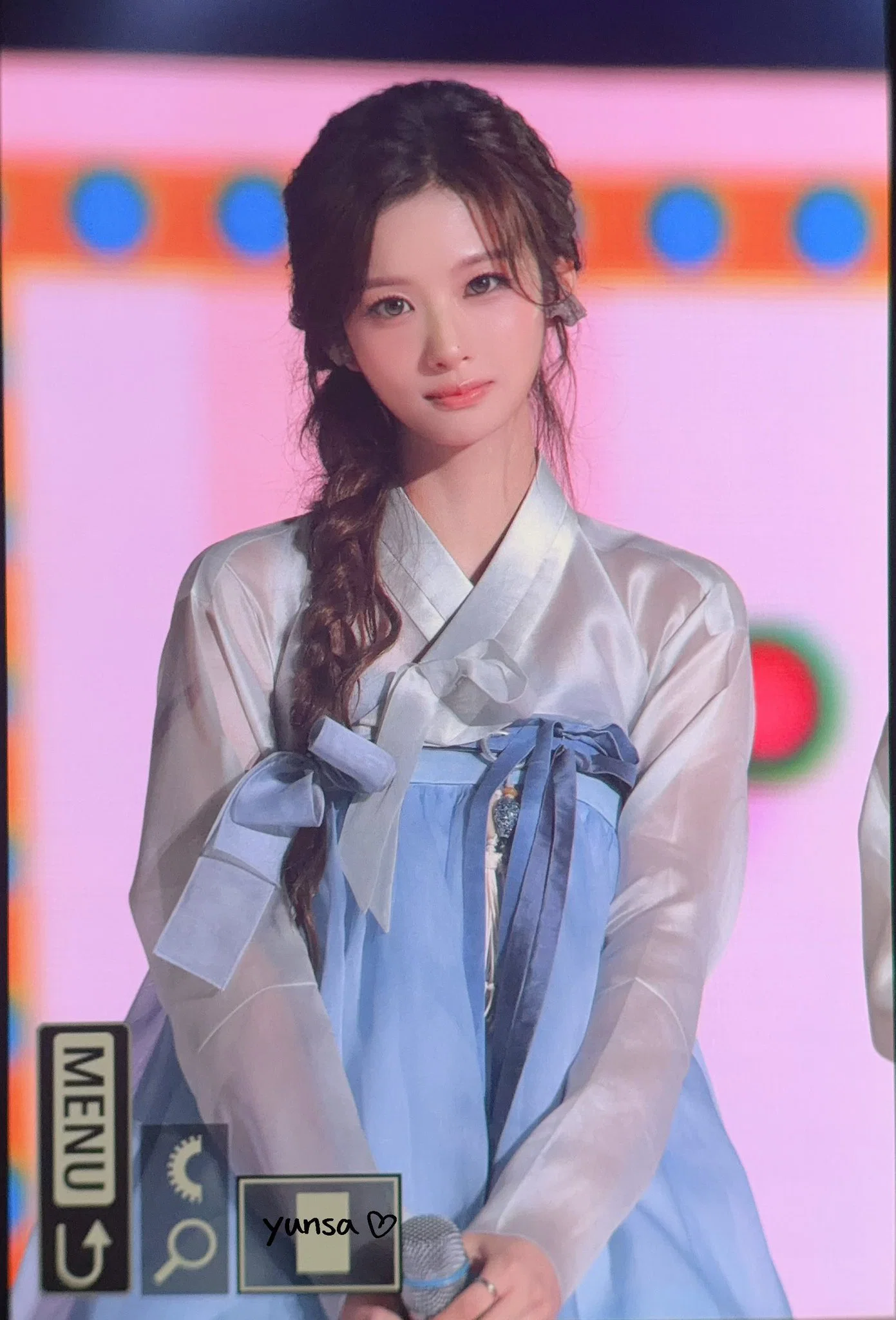 오늘자 한복 입은 엔믹스 설윤.. (2)