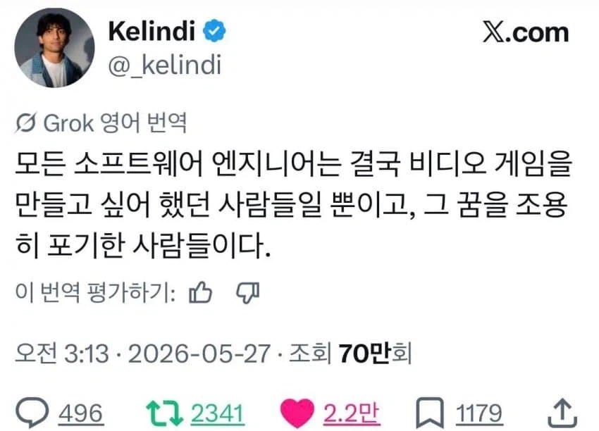 소프트웨어 개발자 특징