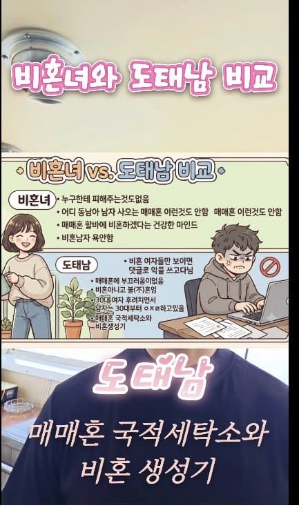 알파메일의.....비혼녀와 도태남 비교......... (13)