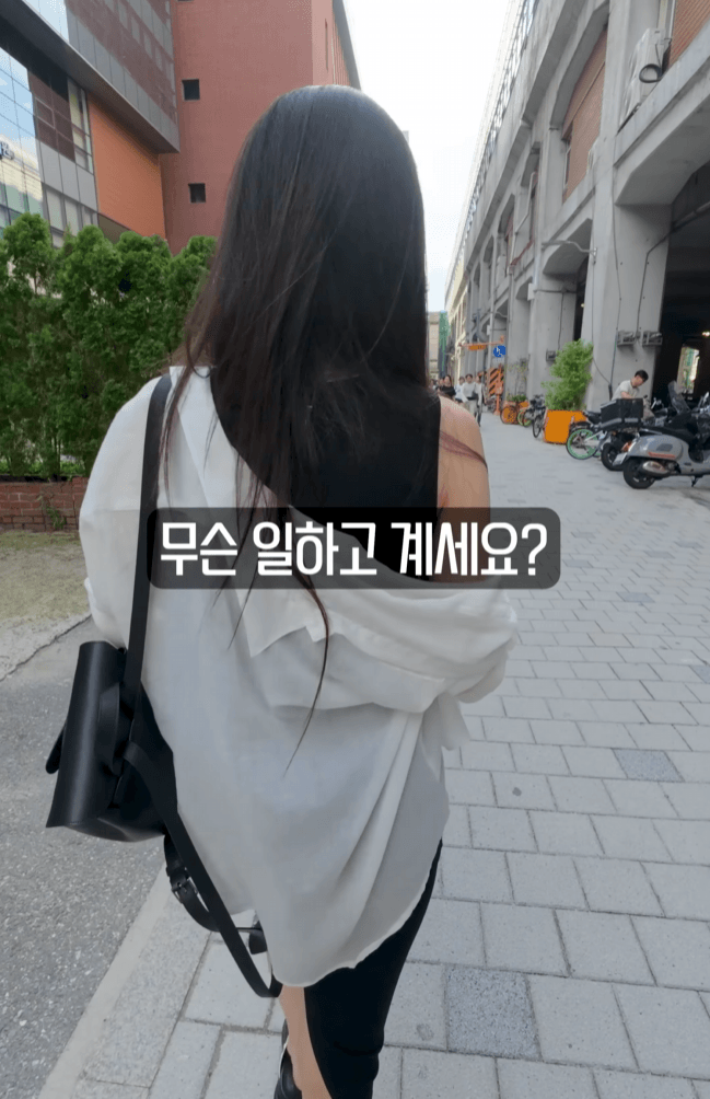 존예녀에게 사진 찍어주겠다고 했는데 뷰티모델 (7)
