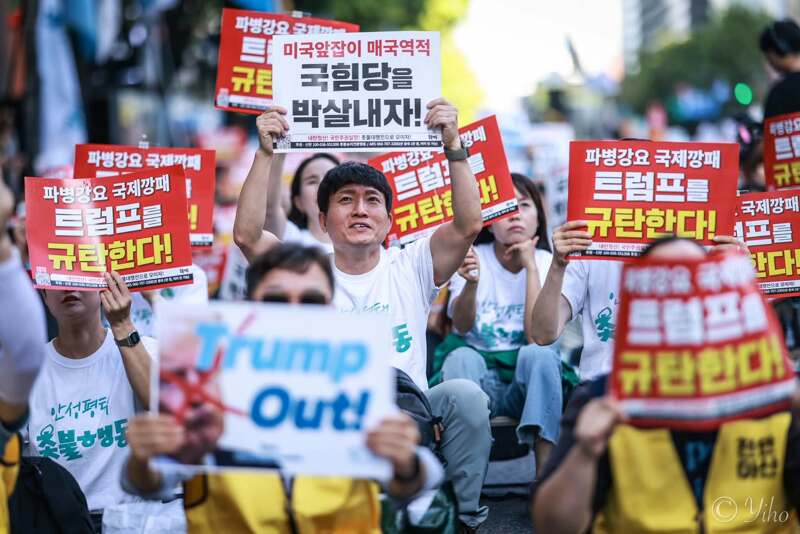 파병 반대! 국힘 박살내자! 거리의 시민들 사진 - 이호 작가님 페북 펌 (5)