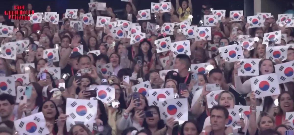 🇰🇷 광복절 행사 열린 줄 알았던 오늘자 방탄 LA콘서트
