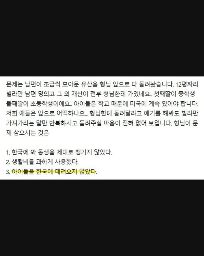 형님이 남편유산을 가로챘어요 (3)