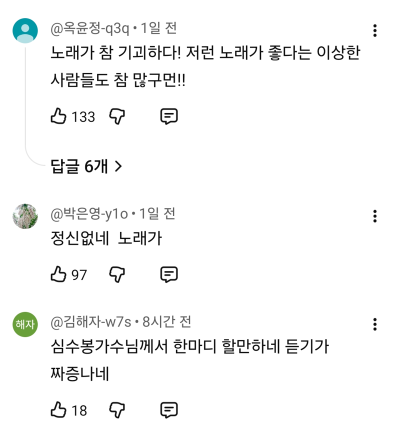 심수봉이 옳았다고 주장하는 이들의 이중성 (4)