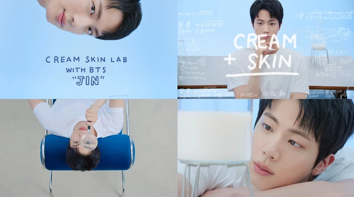방탄소년단 진 얼굴 활용 잘하는 라네즈.jpgif (feat.뉴짤) (7)