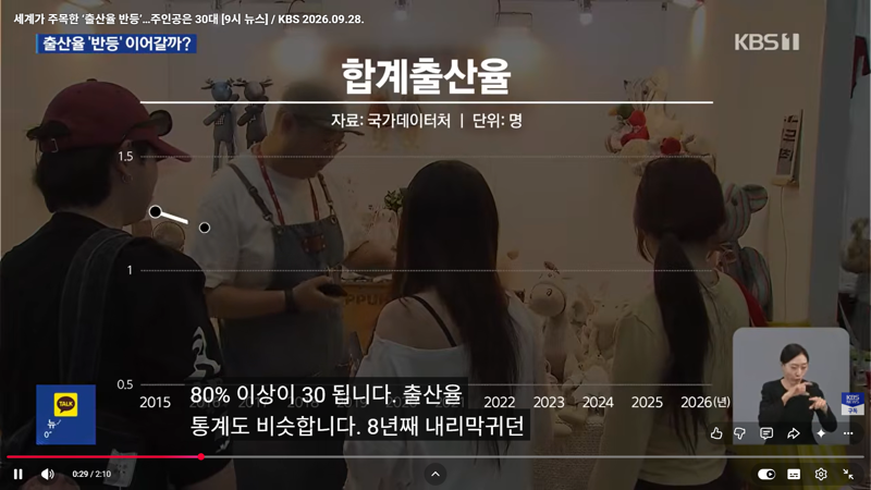 세계가 주목한 출산율 반등, 주역은 30대 (4)