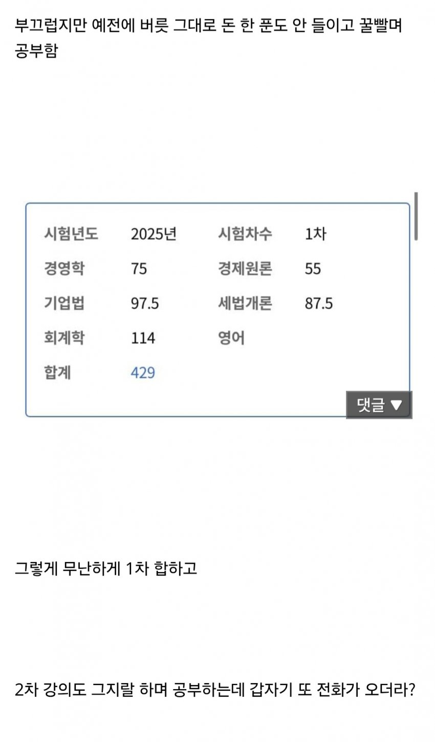 벌금 100만원 내기 싫어서 감옥간 회계사 준비생 ㅋㅋㅋㅋㅋ (23)