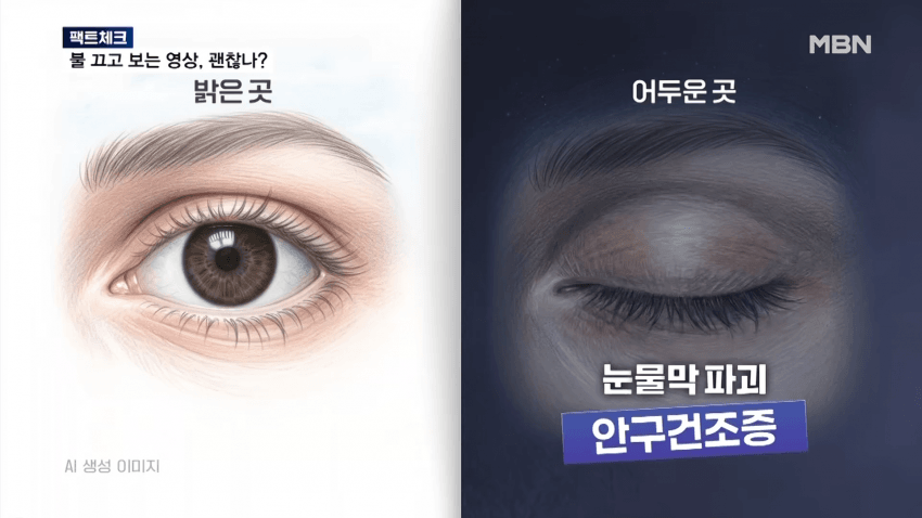 충격) 불 끄고 스마트폰 봐도 시력 안 떨어져 (13)