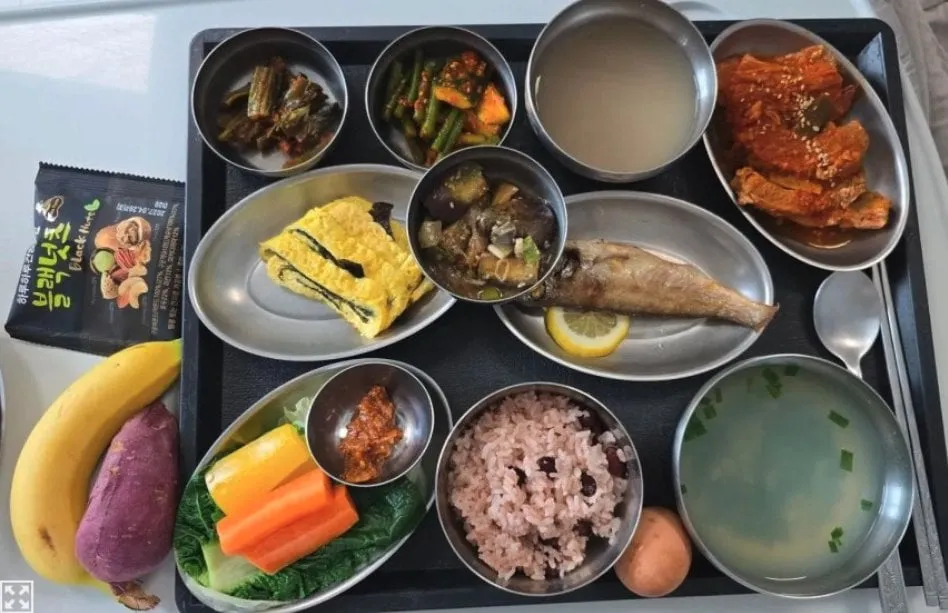 암 환자들이 받게 되는 병원 밥