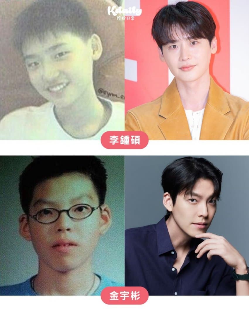 남자 배우들 어릴적 모습과 현재 모습 (17)