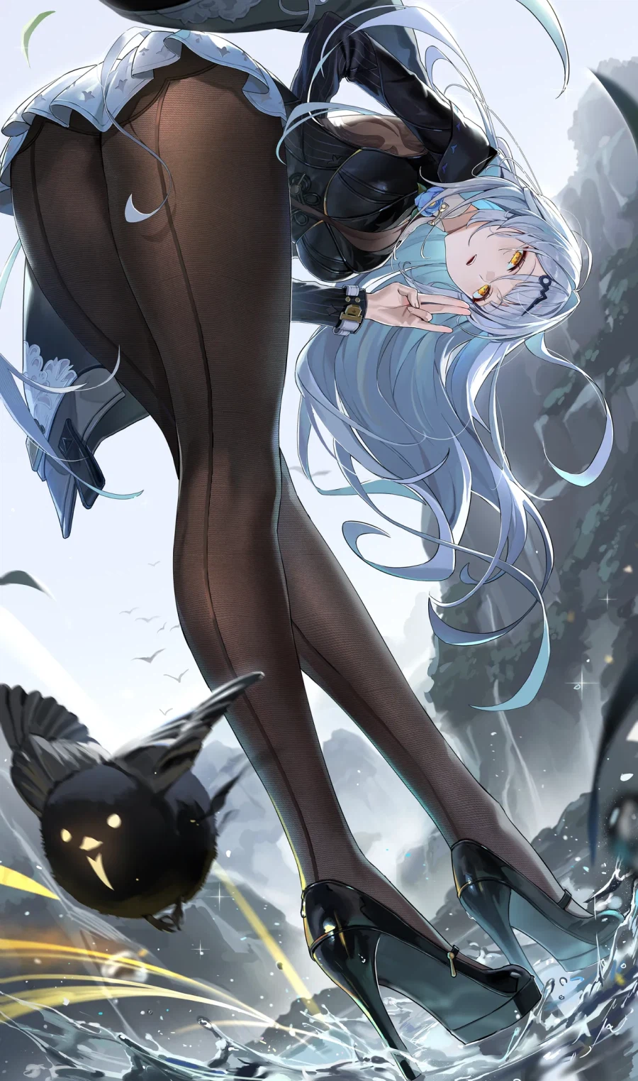 "사부님... 옷이 너무 야하셔서 집중이 흐트려집니다.."_1.webp
