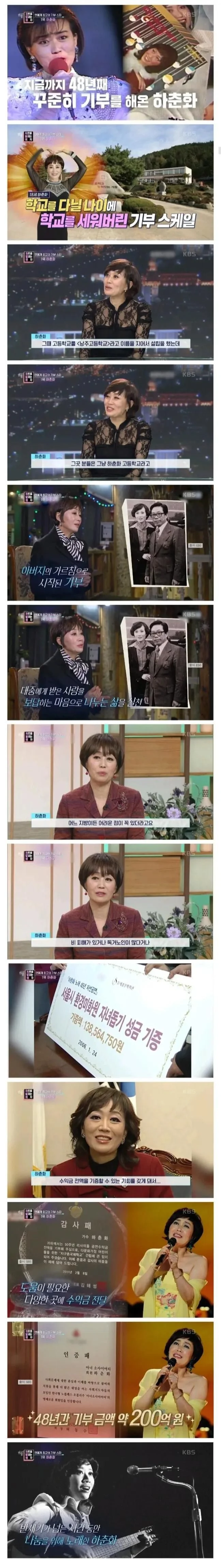 누적 기부 200억 넘는 누님.
