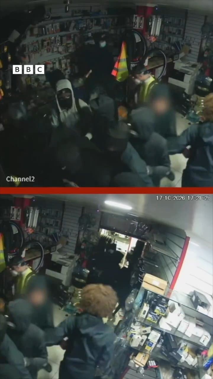 싱글벙글 훌쩍훌쩍 프랑스 시위대에 약탈당한 가게 주인 인터뷰 (3)