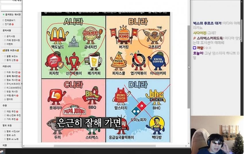 랄로가 말하는 프렌차이즈 나라 abcd중 어디서 살고싶어?? (21)