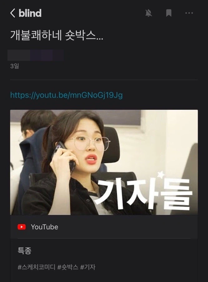 연예부 기자들이 찐으로 빡쳤다는 풍자개그 (2)