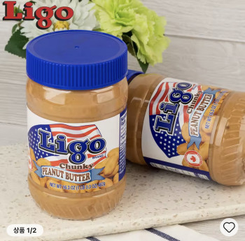 [알리] LIGO 리고 땅콩버터 천크 462g 2개 외 다양 (코인딜)