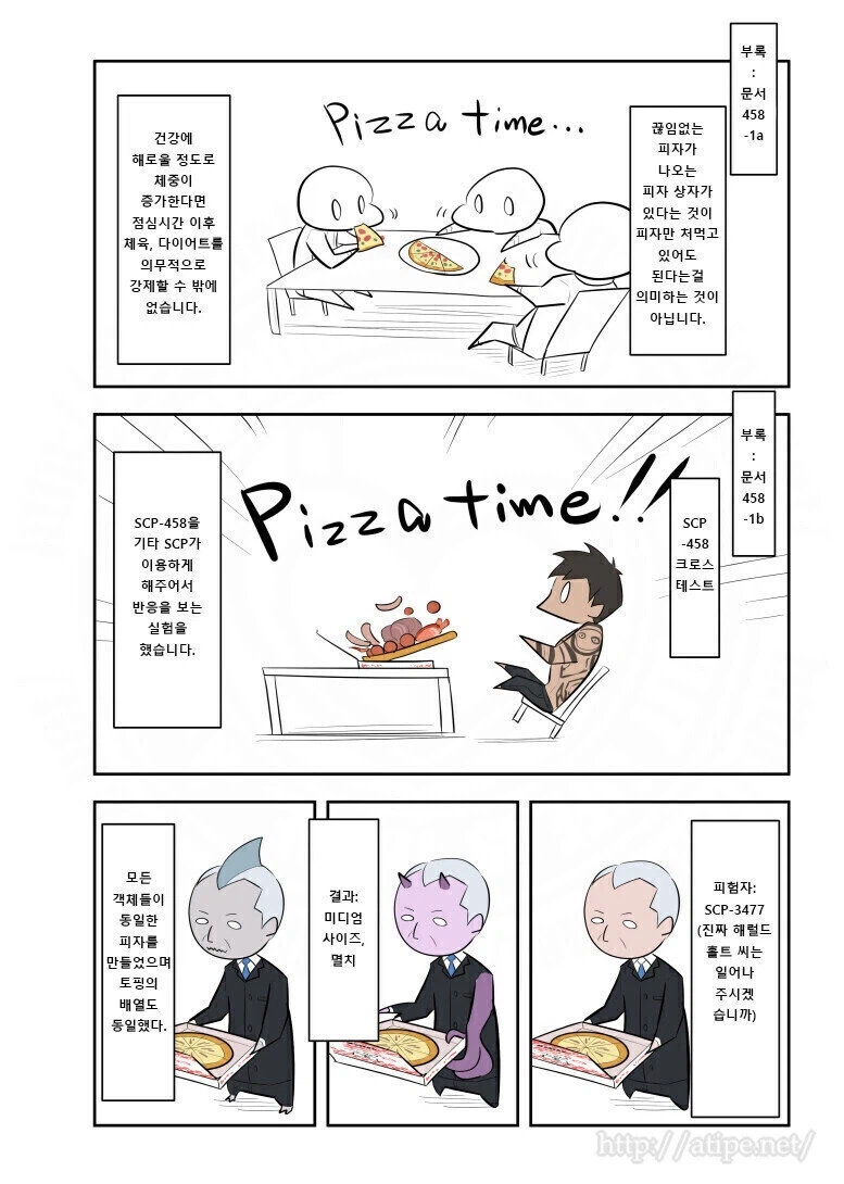 SCP-458 끝이 없는 피자 상자 (3)