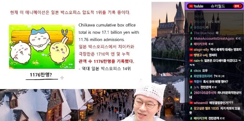 슈카가 말하는 치이카와가 박스오피스1위고 다카이치보다 팔로우 많은이유. (13)