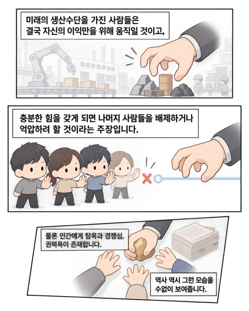[그냥만화] AI 시대, 왜 결국 나누게 될까 - 3 (12)