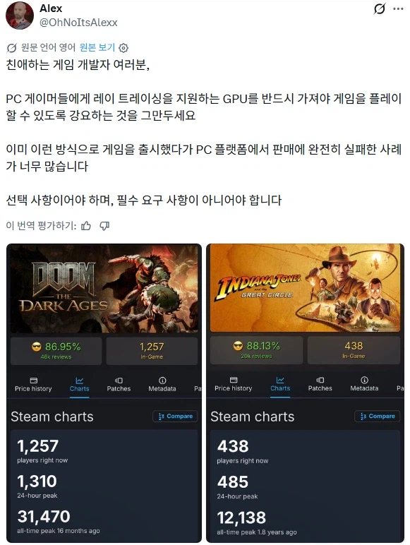 "요즘 게임 사양이 너무 높다고? 글카 새 거 사면 되잖아"