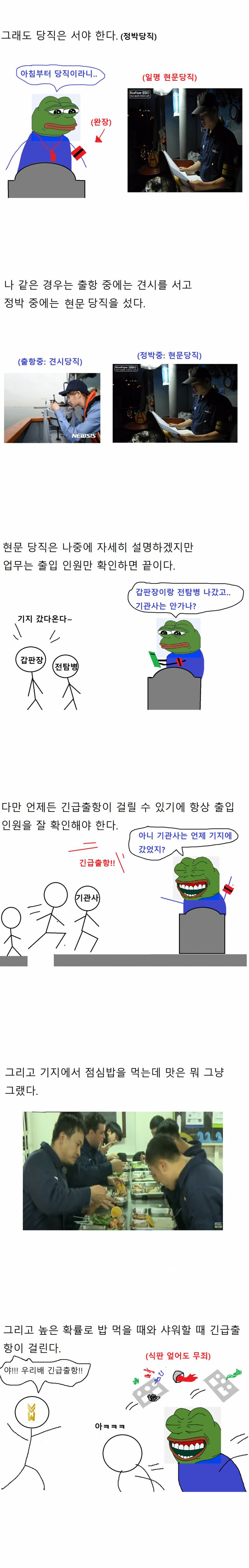 참수리 고속정에서 군 생활 한 만화 (22)