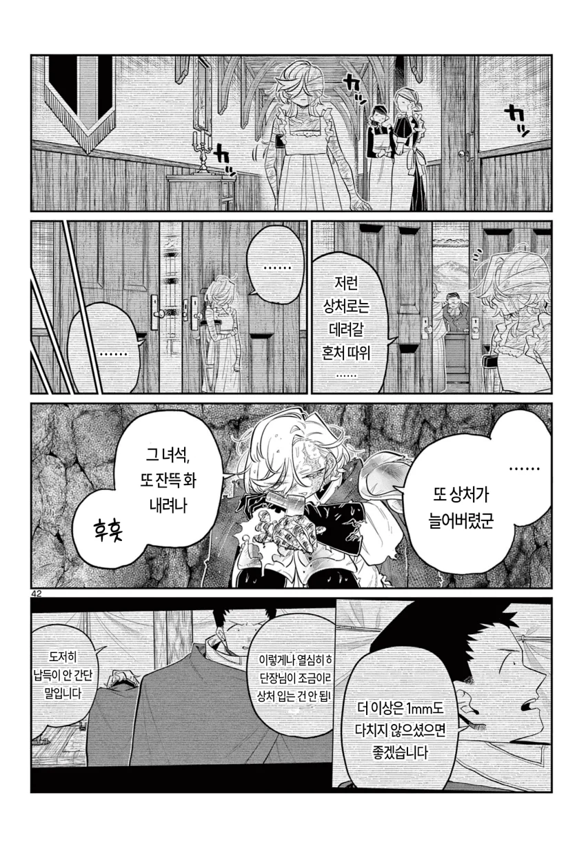 신참을 괴롭히는 기사단장 만화 (41)