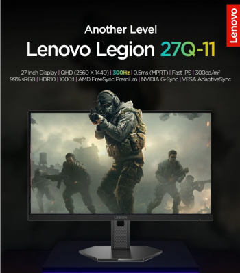 [알리] 레노버 LEGION 27Q-11 27인치 QHD 300Hz