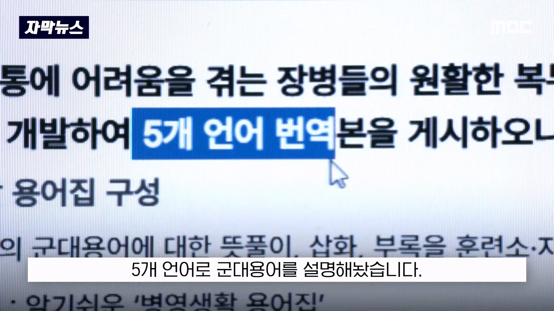 3400만원 쓰고 개판으로 번역되었다는 병영생활 용어집 (4)