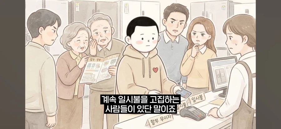 무조건 일시불만 하는 사람들 (41)