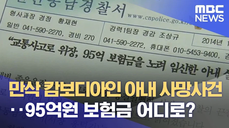 보험업계의 전설이 되버린 95억 만삭 임산부 사망보험 사건 (2)
