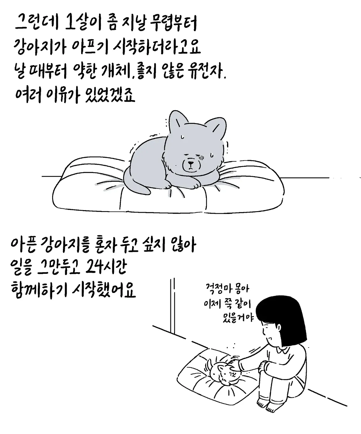 몽이는 처음부터 아픈 아이였어요 (5)
