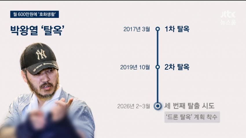박왕열, 송환 직전 '드론 탈옥' 준비...'연습 노출'  실패 (27)
