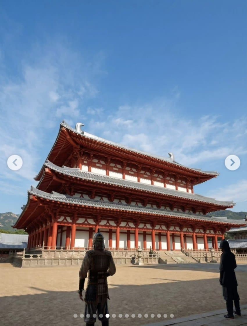 싱글벙글 1300년전 신라 경주 복원도 (6)
