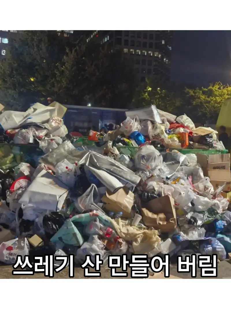 쓰레기만 남은 불꽃축제 (4)