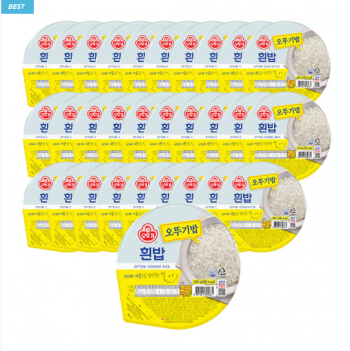 [네이버] 오뚜기밥 흰밥 200g 18개 x 2 (총36개)_네이버멤버십