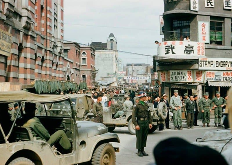싱글벙글 세계 최빈국 시기, 1950년대 대한민국 컬러사진 모음 (12)