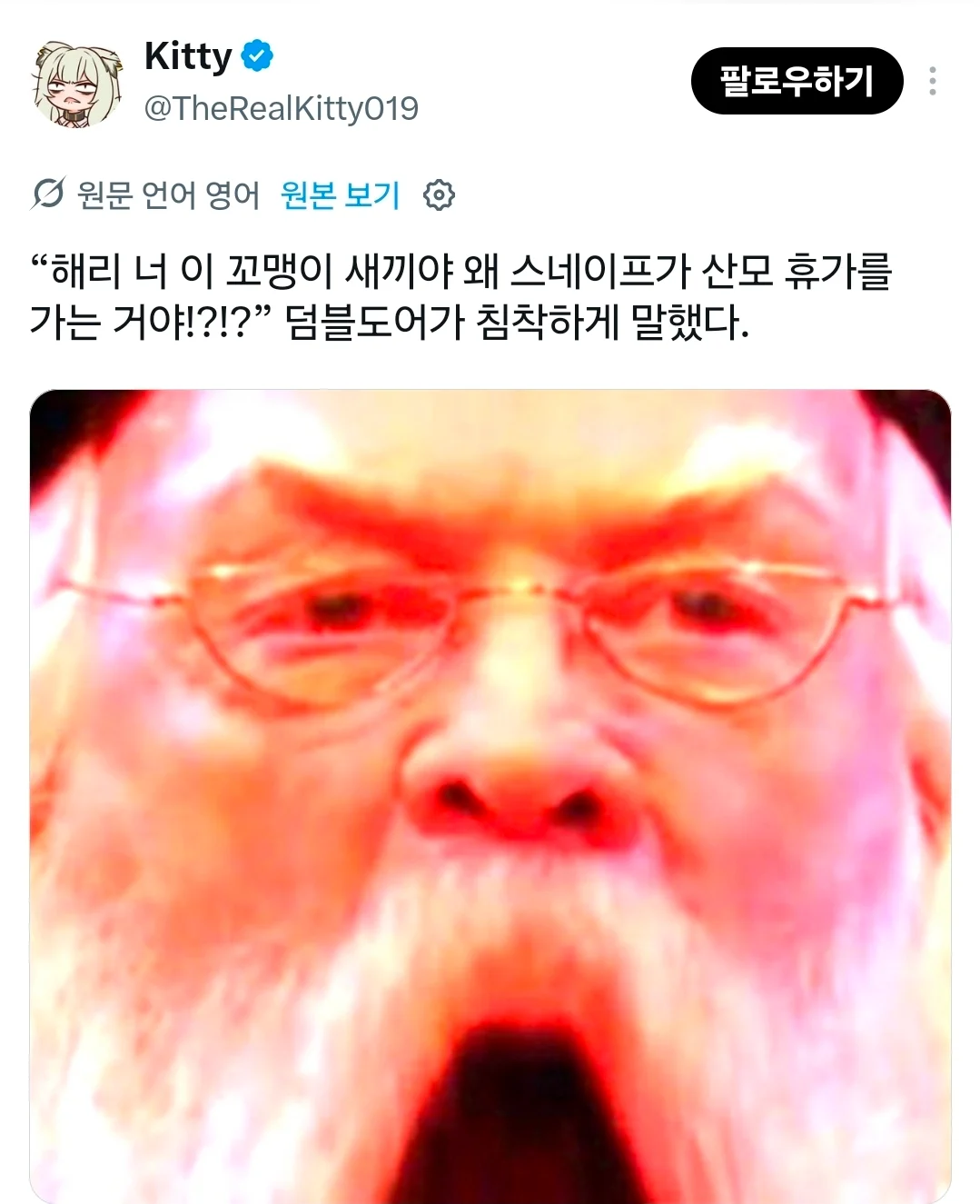 호그와트가 TS촌이 되자 폭주 중인 덤블도어 (6)