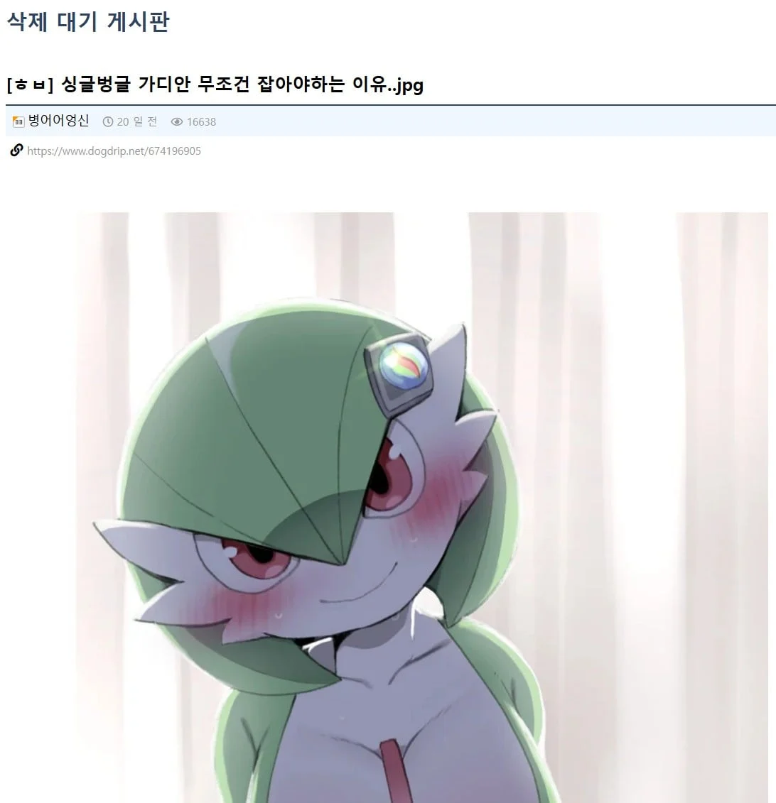 안 싱글벙글 개드립 은근 좆같았을때. (2)