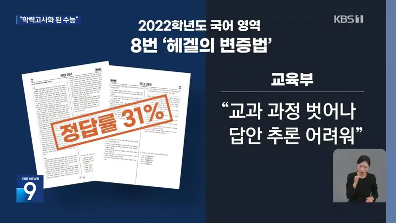 수능 설계자의 한탄…“도로 학력고사화, 폐지해야” (10)