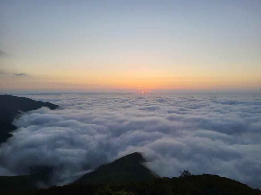 소백산 비로봉 운해일출 트라이 (7)