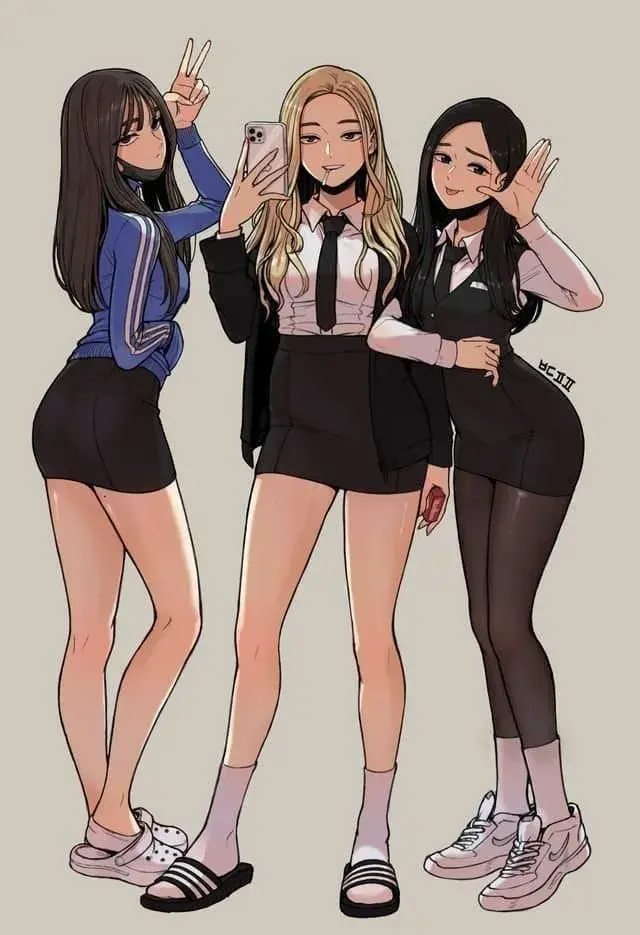 일진녀의 순애